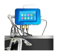 YXZKJZJ 25.4mm Industrial Online Inkjet Printer For Conveyor Belt Expiry Date Barcode Assembly Line Continuous Printing Code Machine Quick-drying for Labeling and Coding