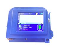 YXZKJZJ 25 Language 12.7mm Mini Portable Printer QR Bar Batch Code Date Logo Expiry Label Portable Handheld Jet Thermal Inkjet Printer Quick-drying for Labeling and Coding