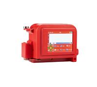 YXZKJZJ 27 Language 12.7mm Portable Handheld Thermal Inkjet Printer With Touch Screen For QR Bar Batch Code Date Logo Large Compacity(Red printer no ink)