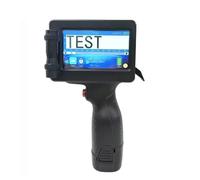 YXZKJZJ 28 Languages 12.7MM QR Bar Code Expiry Date Logo Label Portable Mini Handheld Thermal Inkjet Printer Quick-drying for Labeling and Coding(Printer no cartridge)
