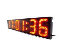 YXZKJZJ 6Inch Large Screen Digital Stopwatch Timer With Button, Competition Specific LED Electronic Clock, Running Conference Multi-scenario Use(Three buttons)