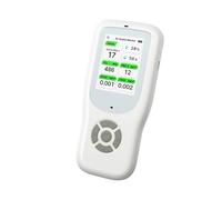 YXZKJZJ 9-in-1 Air Quality Monitor Indoor/CO₂ Meter PM2.5/PM1.0/PM10/HCHO/TVOC/Temperature/Humidity Detector Real Time Gas Analyzers Real Time Reading
