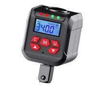 YXZKJZJ Digital Torque Adapter Kit, 1/2"+1/4"+3/8" Drive ±2% 500 Memory & 9 Presets Bike/Car/Industrial Torque Tester Easy Reading(20-400N.m)
