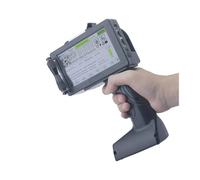 YXZKJZJ Handheld Inkjet Printer 40 Language Expiry Date Label Portable Variable Print 600DPI Intelligent Inkjet Printer Machine Quick-drying for Labeling and Coding(1set with 4Black Ink)