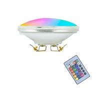 YXZKJZJ LED RGB Underwater Light Remote Control PAR36 9W 12V Dimmable Pool Lights for Inground Pools Waterproof IP65 for Indoor Outdoor