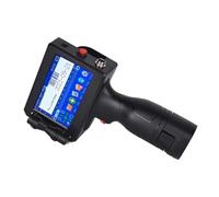 YXZKJZJ Portable Label Inkjet Printer Date Text Pattern Coding Machine Intelligent Non Fading Permanent Ink 12.7mm In Multiple Languages Quick-drying for Labeling and Coding(Printer and 1 ink)