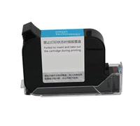 YXZKJZJ Quick Dry Permanent Ink Cartridge Compatible JS12/ JS10 /2588/2580 For 12.7mm Handheld Inkjet Printers Large Compacity(Blue)