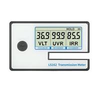 YXZKJZJ Tint Meter Solar Film Tester LS162A UV 365nm And IR 1400nm VLT Simple Operation Parallel Optical Path 8mm Measuring Thickness Automatic Calibration(LS162)