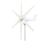 YXZKJZJ Wind Turbine Generator Power 3000w 3 6 8 Blades 12v 24v 48v With Mppt Controller For Home Use for Home, Farm, Street Lighting, Boats(6 BLades,48V)