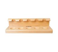 YXZN Smoking Pipe Accessories Wooden Tobacco Stand Pipe Display Rack Beech for 5 Tobacco Pipes Rack Gift (Color6)