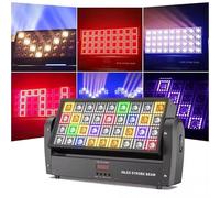 YXZQLOZ 200W Moving Heads Dj Light Bar,with 54 Lighting Effect, Controlled by DMX512 Auto Stage Lights for Party Dance Wedding Concert