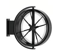 YXZQLOZ 3D Holographic Double-Sided Light Box Fan, Glasses-Free App Control, Dustproof & Windproof Stereoscopic Display for Business Advertising & Bars (50cm)