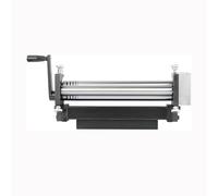 YXZQLOZ Adjustable Manual Sheet Metal Bending & Slip Roll Machine for Metal Forming, Works with Aluminum, Low Carbon Steel, Copper for DIY & Professionals