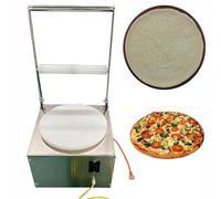 YXZQLOZ Automatic Dough Sheeter for Pizza & Indian Flatbread - 40cm Disc for Bakeries, Pizzerias, and Restaurant Kitchens - Commercial Naan Maker, Easy to Use, High Efficiency