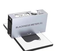YXZQLOZ Blackness Meter, Portable Blackness Tester, 0~199.9%(Dry/Wet Product) Range, 45/0 Illumination Conditions, for Measure The Blackness