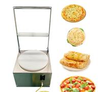YXZQLOZ Commercial pizza dough sheeter, Indian flatbread/naan sheeter, 40cm disc diameter, automatic dough sheeter, for bakeries, pizzerias, and restaurant kitchens.