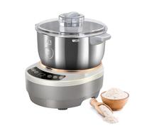 YXZQLOZ Dough Maker with Ferment Function, 304 Stainless Steel Kneading, Touch Panel Timing for Home Baking (5L)
