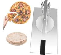 YXZQLOZ Dough Press for Pizza, Pasta, and Tortillas manual dough press for home kitchens and small commercial settings; for baking, cooking, and food preparation (24cm)