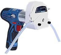 YXZQLOZ High flow peristaltic pump, electric liquid sampler, 8m suction, maximum flow rate 2000ml/min, rechargeable battery for water quality sampling