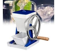 YXZQLOZ Ice crusher, manual rotary ice crusher, cocktail smoothie machine ice crusher smoothie ice crusher home, crushed ice 2KG home ice grinder ice beverage chopper blender