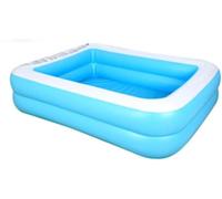 YXZQLOZ Inflatable Family Swimming Pool Rectangular Paddling Pool For Comfortable Fun In Garden, Backyard, Or Outdoor (128 * 85 * 45cm)