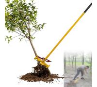 YXZQLOZ Large Serrated Sapling Puller for removing small trees and roots;capable of extracting tree stumps, weeds, broken posts, and snow markers.