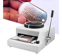 YXZQLOZ Metal stainless steel stamping, code dog tag printer, manual stamping machine, stamping code printing, stainless steel embossed label