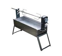 YXZQLOZ Portable BBQ grill set, semi-automatic household electric BBQ grill, outdoor USB plug-in electric BBQ grill, for grilling fish and chicken (50 * 23CM)