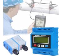 YXZQLOZ Portable Digital Ultrasonic Flow Meter for DN15~DN6000mm Pipes - Wall-Mount Clamp-On Liquid Flowmeter for Accurate High-Volume Measurement (DN50)