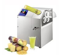YXZQLOZ Premium Electric Sugarcane Juicer Stainless Steel Sugar Cane Press Machine for Fresh Juice Extraction, Efficient for Home & Commercial Use