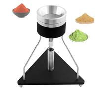 YXZQLOZ Stainless Steel Natural Stacking Density Meter 30ml Graduated Cylinder, 0.5mm Mesh Screen, 15mm Funnel, 40° Angle for Pharmaceutical & Chemical Testing