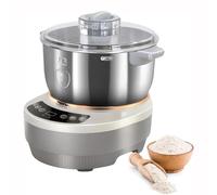 YXZQLOZ This dough mixer features a fermentation function, is made of 304 stainless steel, and has a touch panel with a timer, making it suitable for home baking. (5L)