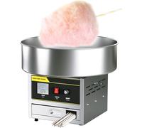 YXZYFPP 1200W Electric Cotton Candy Maker - Fluffy Sugar Machine with Large Capacity, Adjustable Temp 122-482°F, Perfects for Parties, Events & Celebrations