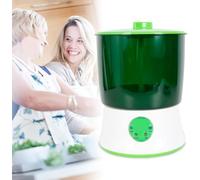 YXZYFPP Bean Sprouts Machine, Seed Sprouter Kits, 3 Modes, 2 Layers Design, 360° Sprinkler, Intelligent Automatic Give Good Bean Sprouts