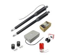 YXZYFPP Electric Double Door Opener with Remote Control, 110° Angle, Compact Design - for Easy Access, Convenience, and Home Automation (B)