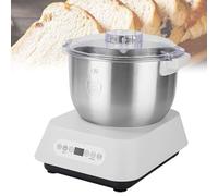 YXZYFPP Heavy-Duty Electric Dough Maker with Smart Timer & Fermentation Function, 304 Stainless Steel, Two-Way Mixing for Pizza & Bread, Ideals for Home Bakers