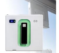 YXZYFPP Smart Window Cleaning Robot, 3000Pa Suction, Dual Water Spray, App/Remote Control, 6 Cleaning Modes, Edge Detection for Indoor/Outdoor Glass (White)