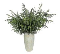 YXZZWL 4 Pcs 36 Inch Real Touch Artificial Norfolk Pine Branches - Lifelike, Adjustable - Perfect for Christmas Decor