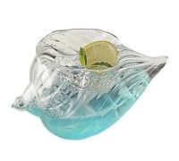 YY Conch Shell Cocktail Glass 11.84oz - Ocean-Inspired Crystal-Clear Coastal Cups for Pina Colada, Tropical Drinks & Bars - Resin-Like Shatter-Resistant Glassware, Beach Wedding Gift