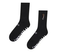 YY Vertical Climbing-inspired lifestyle socks for mountain lovers Rock Socks - Quickdraw Black M, Black, Medium