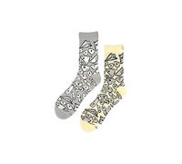 YY Vertical Climbing-inspired lifestyle socks for mountain lovers Rock Socks - Spray Wall Grey M, Grey, Medium