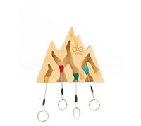 Yy Vertical Mountain Keychain Yellow