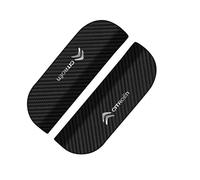 YYALI 2Pcs Car Rearview Mirror Rain Cover for Citroen Berlingo II 2008-2011 2012-2015 2015-2018, Car Side Mirror Carbon Fiber Smoke Guard Waterproof Visor Rain Eyebrow