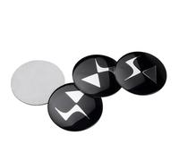 YYALI 4pcs Wheel Center CapBadge Sticker for DS DS3 DS4 DS5 DS6 DS7 DS9, Caps Hub Cover Hub Center Caps Car Styling Decorate Accessories Hub Cap,56MM