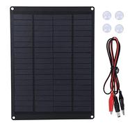 YYALYYON 18V 5.5W Portable Polycrystalline Silicon USB Solar Power Cell Panel for Outdoor Charging