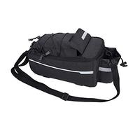 YYALYYON B Soul Outdoor Bike Cycling Rear Seat Tail Storage Bag Rack Trunk Pouch Package (Black)