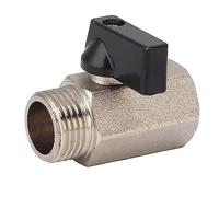 YYALYYON for Brass Gas Valve, Durable High Pressure, Safe Ball Design, Easy Operation, Wide Application, Beautiful Finish (1/2)