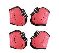 YYALYYON for Fetlock Horse Boots, for Hind Leg Protection, with Jacquard Elastic Band, Anti Slip Technology, Flexible Lightweight Neoprene (L(97x61x122cm/38.2x24x48in))