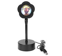 YYALYYON for LED Halo Projector Light, Premium Aluminum Body, 180-Degree Rotation, Energy-Saving Chip, High Refractive Index for Stage Photography Web Broadcasting (Rainbow)