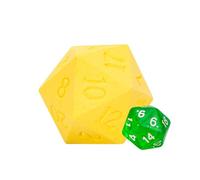 YYALYYON Polyhedral Dice Surprise, Bath Bomb with Hidden Toy, for Relaxation, Sea Salt, Plant Extract, Vibrant Colors, Aromatherapy, Skin Nourishing, Stress Relief, Home Sp (Chamomile)